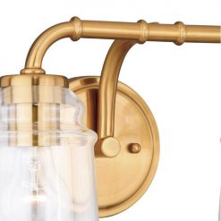 Discount ⌛ Patriot Lighting® Toledo Natural Brass 2 Light Vanity Light 💯 8 Discount ⌛ Patriot Lighting® Toledo Natural Brass 2 Light Vanity Light 💯 -Patriot Lighting Sales W0263 1