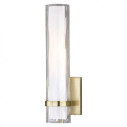 Brand new ⭐ Patriot Lighting® Vilo Natural Brass 1 Light Vanity Light ⌛