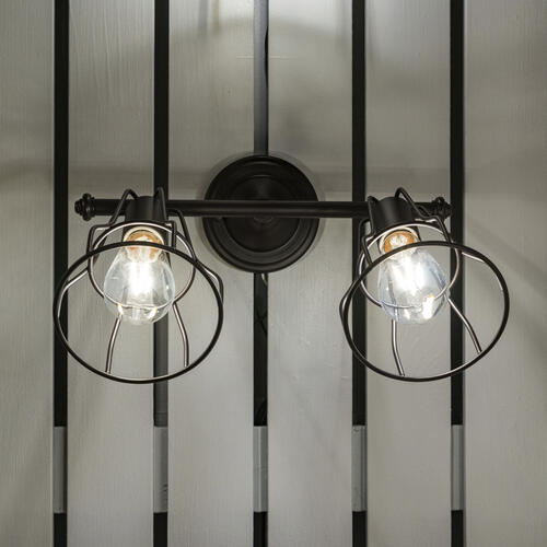 Outlet ✔️ Patriot Lighting® Clybourn Oil Rubbed Bronze 2 Light Vanity Light 🎉 7 Outlet ✔️ Patriot Lighting® Clybourn Oil Rubbed Bronze 2 Light Vanity Light 🎉 - Image 5