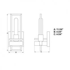 Deals 🌟 Patriot Lighting® Marquis Satin Nickel 1 Light Wall Light 🤩 17 Deals 🌟 Patriot Lighting® Marquis Satin Nickel 1 Light Wall Light 🤩 -Patriot Lighting Sales W0344 DWG