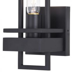 New 🥰 Patriot Lighting® Marquis Matte Black 1 Light Wall Light 😍 -Patriot Lighting Sales W0345 1