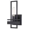New 🥰 Patriot Lighting® Marquis Matte Black 1 Light Wall Light 😍 -Patriot Lighting Sales W0345