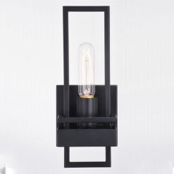 New 🥰 Patriot Lighting® Marquis Matte Black 1 Light Wall Light 😍 -Patriot Lighting Sales W0345 4