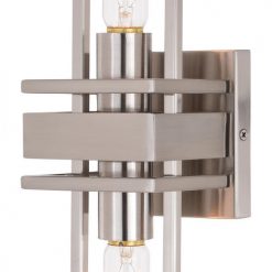 Buy 👏 Patriot Lighting® Marquis Satin Nickel 2 Light Wall Light 🥰 9 Buy 👏 Patriot Lighting® Marquis Satin Nickel 2 Light Wall Light 🥰 -Patriot Lighting Sales W0346 1
