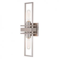 Buy 👏 Patriot Lighting® Marquis Satin Nickel 2 Light Wall Light 🥰