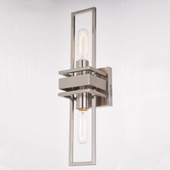 Buy 👏 Patriot Lighting® Marquis Satin Nickel 2 Light Wall Light 🥰 11 Buy 👏 Patriot Lighting® Marquis Satin Nickel 2 Light Wall Light 🥰 -Patriot Lighting Sales W0346 3