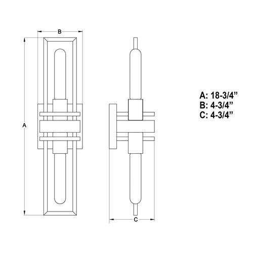 Buy 👏 Patriot Lighting® Marquis Satin Nickel 2 Light Wall Light 🥰 8 Buy 👏 Patriot Lighting® Marquis Satin Nickel 2 Light Wall Light 🥰 - Image 6