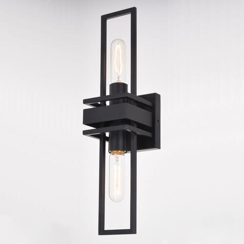Flash Sale ⭐ Patriot Lighting® Marquis Matte Black 2 Light Wall Light 🔔 6 Flash Sale ⭐ Patriot Lighting® Marquis Matte Black 2 Light Wall Light 🔔 - Image 4