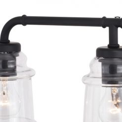 Flash Sale ✨ Patriot Lighting® Toledo Matte Black 3 Light Vanity Light 🔔 -Patriot Lighting Sales W0350 1