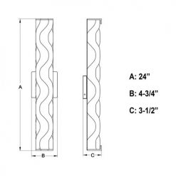 Best Sale 🔥 Patriot Lighting® Marseille Chrome 2 Light Wall Light 💯 -Patriot Lighting Sales W0359 DWG