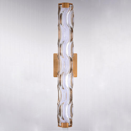 Flash Sale 😉 Patriot Lighting® Marseille Natural Brass 2 Light Wall Light 🔥 4 Flash Sale 😉 Patriot Lighting® Marseille Natural Brass 2 Light Wall Light 🔥 - Image 2