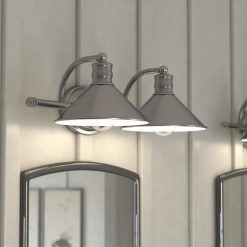 Best Sale ⭐ Patriot Lighting® Akron Matte White 2 Light Vanity Light ⌛ 14 Best Sale ⭐ Patriot Lighting® Akron Matte White 2 Light Vanity Light ⌛ -Patriot Lighting Sales W0376 L2