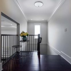 Hot Sale ❤️ Patriot Lighting® Legend Brushed Nickel Integrated LED Flush Mount Ceiling Light 🥰 -Patriot Lighting Sales inuse3519141