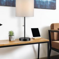 Best deal 😉 Patriot Lighting® Stick Table Lamp 💯 -Patriot Lighting Sales m12209bl wh Lifestyle