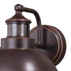 Buy 😉 Patriot Lighting® Dualux® Harwich Burnished Bronze Outdoor Wall Light 🔥 -Patriot Lighting Sales t0252 1