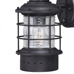Buy 💯 Patriot Lighting® Dualux® Hyannis Textured Black Outdoor Wall Light 🎁 -Patriot Lighting Sales t0254 3