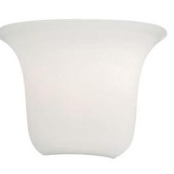 Discount 😀 Patriot Lighting® Etched White Bell Replacement Glass With 2-1/4" Fitter 🔥