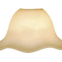 Outlet 🎁 Patriot Lighting® Amber Flake Floral Replacement Glass With 1-5/8" Fitter 👏