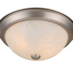 Brand new 🥰 Patriot Lighting® Brushed Nickel 2-Light Flush Mount Ceiling Light - 2 Pack 🔔