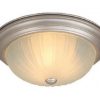 New 💯 Patriot Lighting® Cornwall Brushed Nickel 3-Light Flush Mount Ceiling Light ⭐ -Patriot Lighting Sales vx cc1755bn