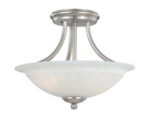 Discount 🎉 Patriot Lighting® Savvy Satin Nickel 2-Light Semi-Flush Mount Ceiling Light ✔️ 3 Discount 🎉 Patriot Lighting® Savvy Satin Nickel 2-Light Semi-Flush Mount Ceiling Light ✔️