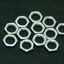 Discount 🔥 Patriot Lighting® Small Nickel Steel Lock Nuts - 12 Pk 🔔