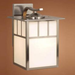 New 😍 Patriot Lighting® Mission Stainless Steel Outdoor Wall Light 😀