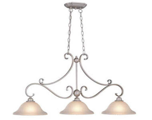 Budget 🎉 Patriot Lighting® Monrovia Brushed Nickel 3-Light Island Light ⌛ 3 Budget 🎉 Patriot Lighting® Monrovia Brushed Nickel 3-Light Island Light ⌛
