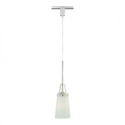 Buy 😉 Patriot Lighting® Chambord 1-Light Silver Track Lighting Pendant ⭐