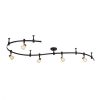 Buy 👍 Patriot Lighting® Emma 5-Light Bronze Flexible Track Lighting Set 🛒 -Patriot Lighting Sales vx tl5900bz
