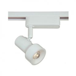 Outlet ⭐ Patriot Lighting® Baron 1-Light White LED Track Lighting Head 😉