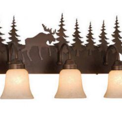 Discount ✨ Patriot Lighting® Yellowstone 3-Light Burnished Bronze Vanity Light ✨