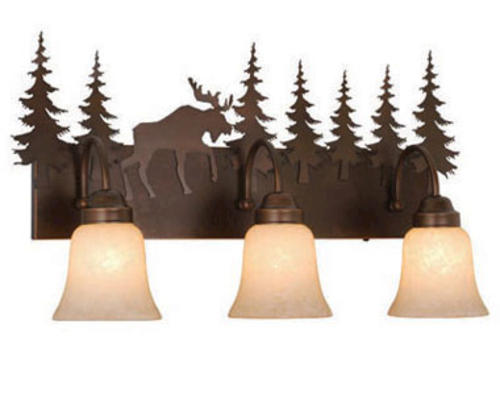 Discount ✨ Patriot Lighting® Yellowstone 3-Light Burnished Bronze Vanity Light ✨ 3 Discount ✨ Patriot Lighting® Yellowstone 3-Light Burnished Bronze Vanity Light ✨