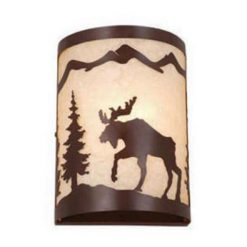 Coupon ⭐ Patriot Lighting® Yellowstone 1-Light Burnished Bronze Indoor Wall Light 🔔