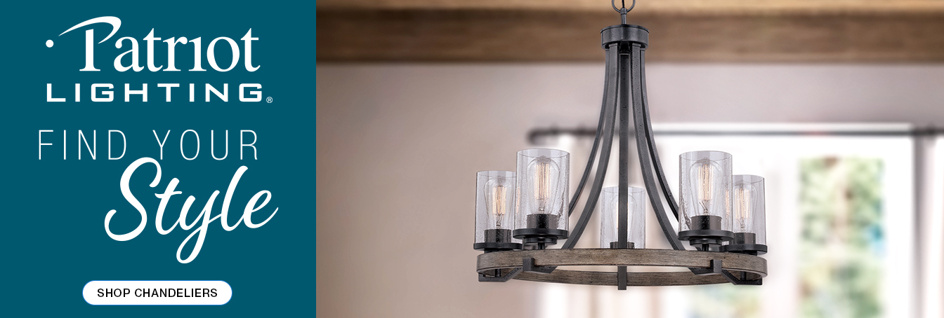 Patriot Lighting Sales -Patriot Lighting Sales FindYourStyle Chandeliers